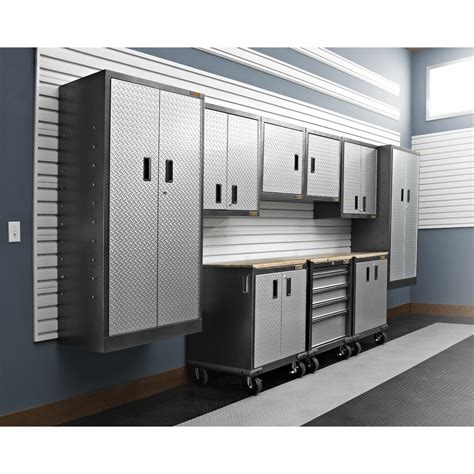 steel garage cabinets|fully assembled metal storage cabinets.